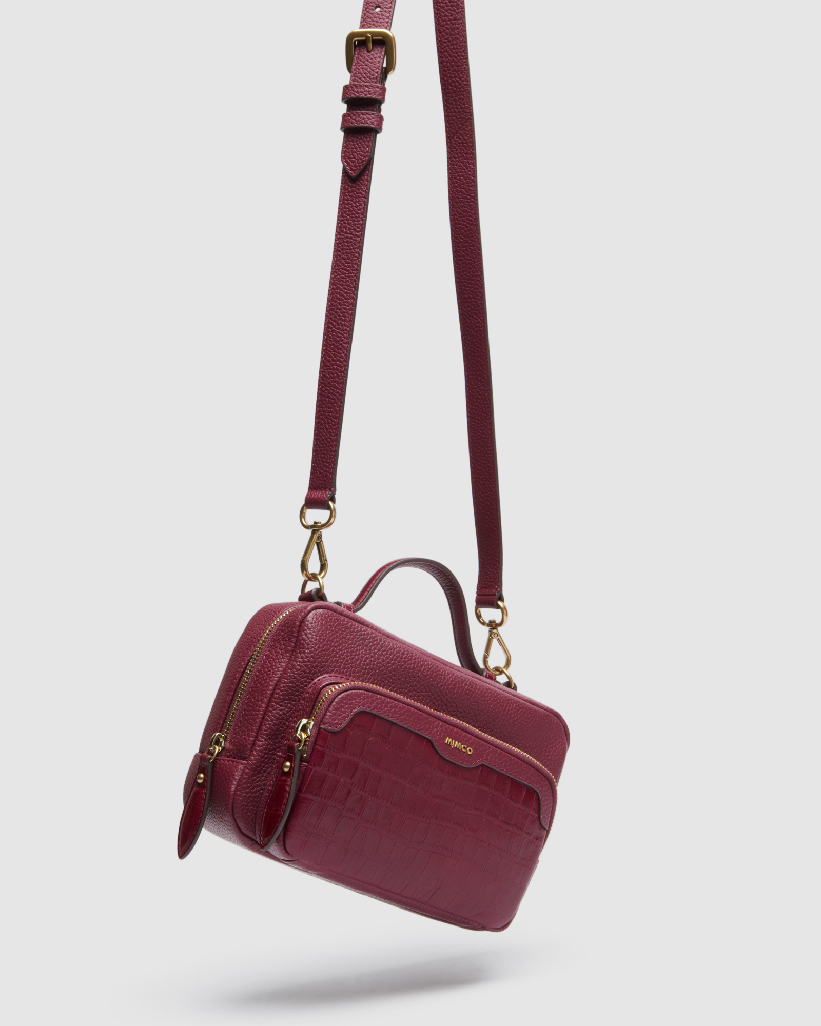 Mimco Envelop Satchel Cross Body Bag