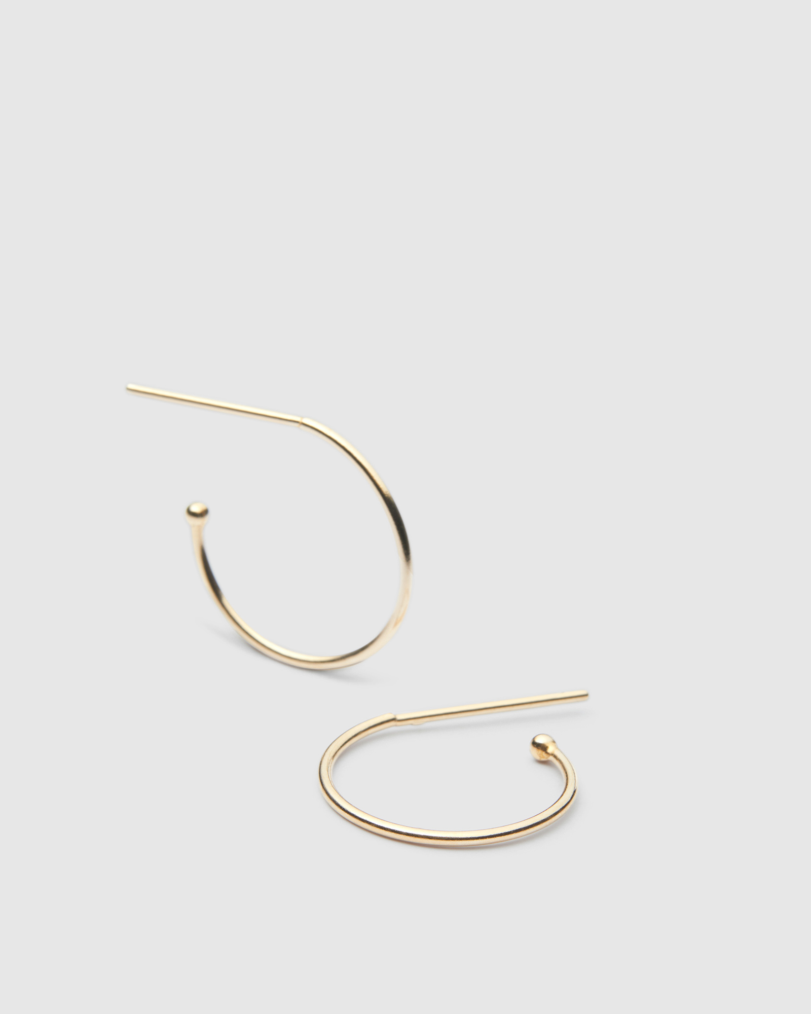 Mimco Era Sterling Silver Hoop EarRings