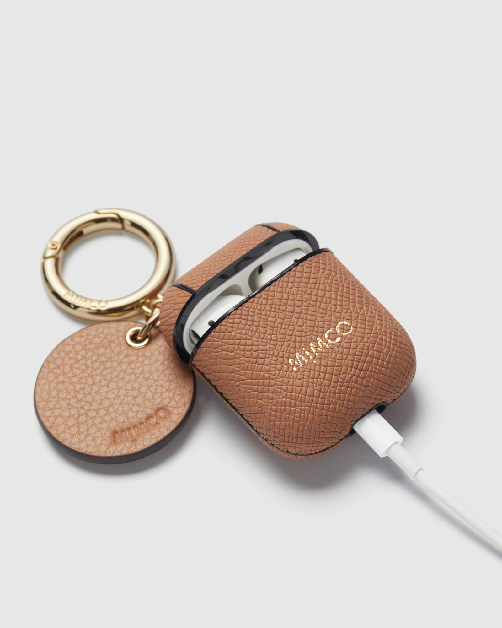 Mimco Mimpod Airpod KeyRing Case