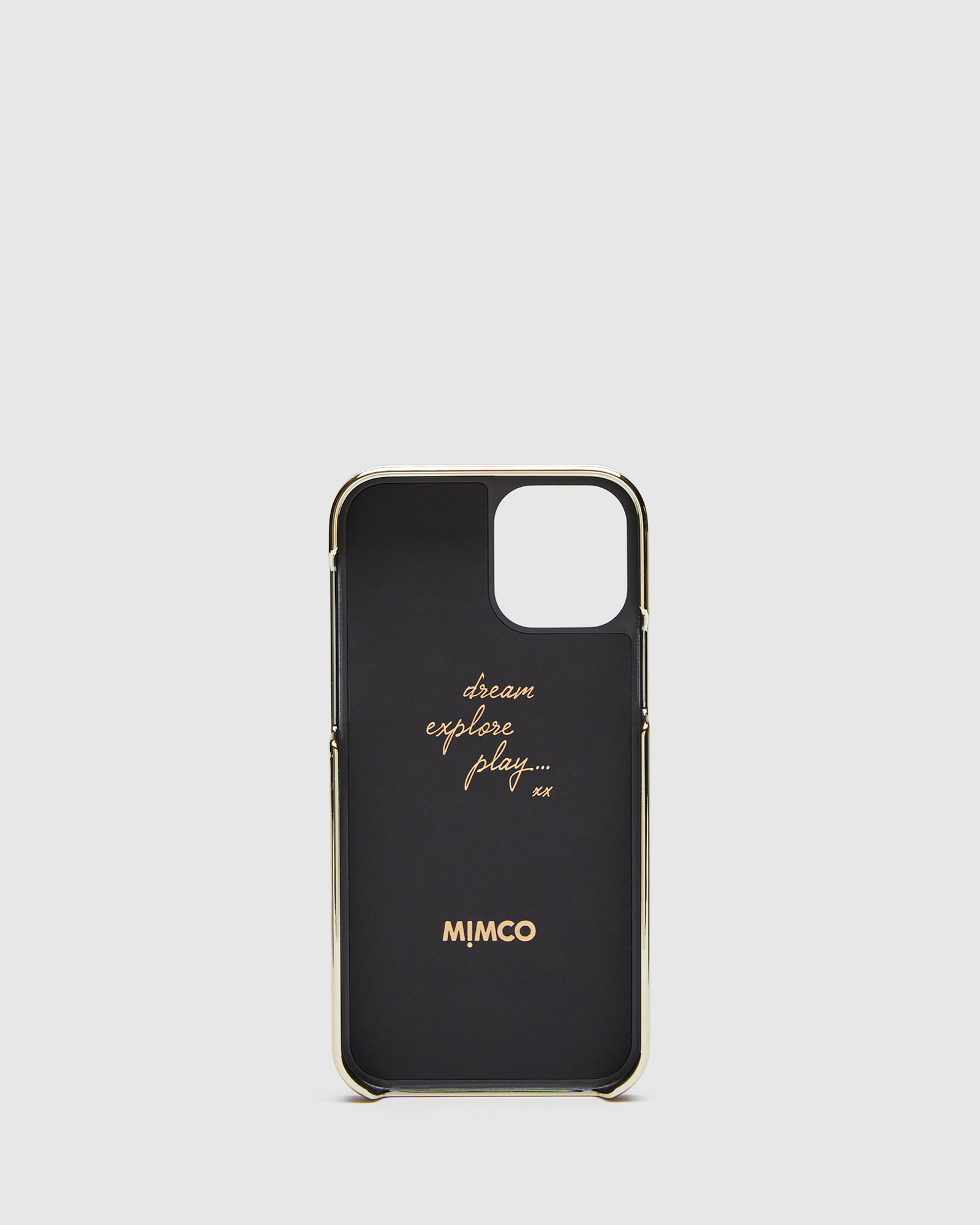 Mimco Classico Card Hard Case For Iphone 12-12 Pro