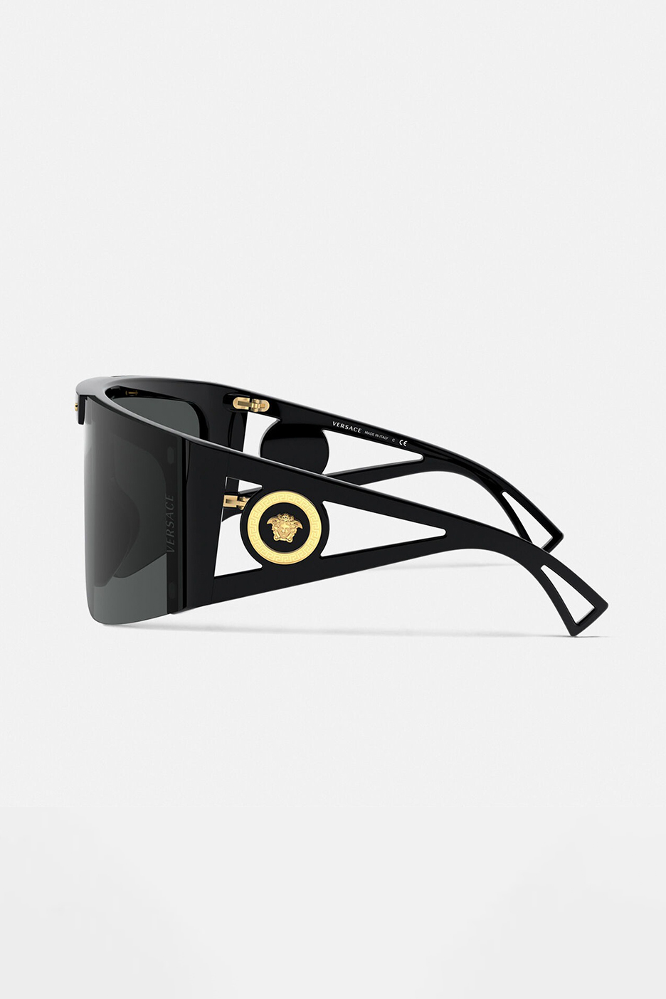 Versace Medusa Icon Shield Sunglasses