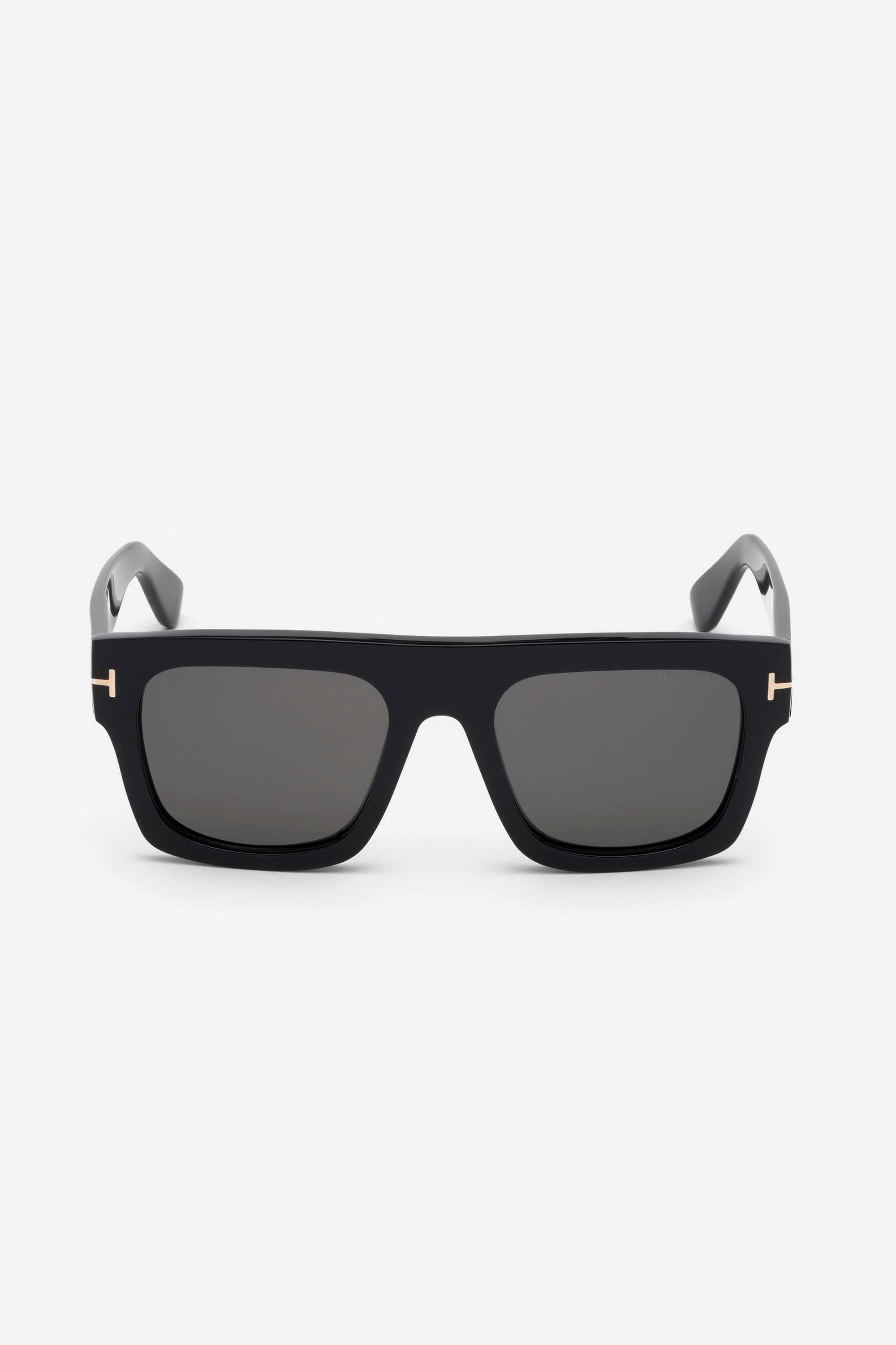 TOM FORD ICONIC FAUSTO SUNGLASSES IN BLACK