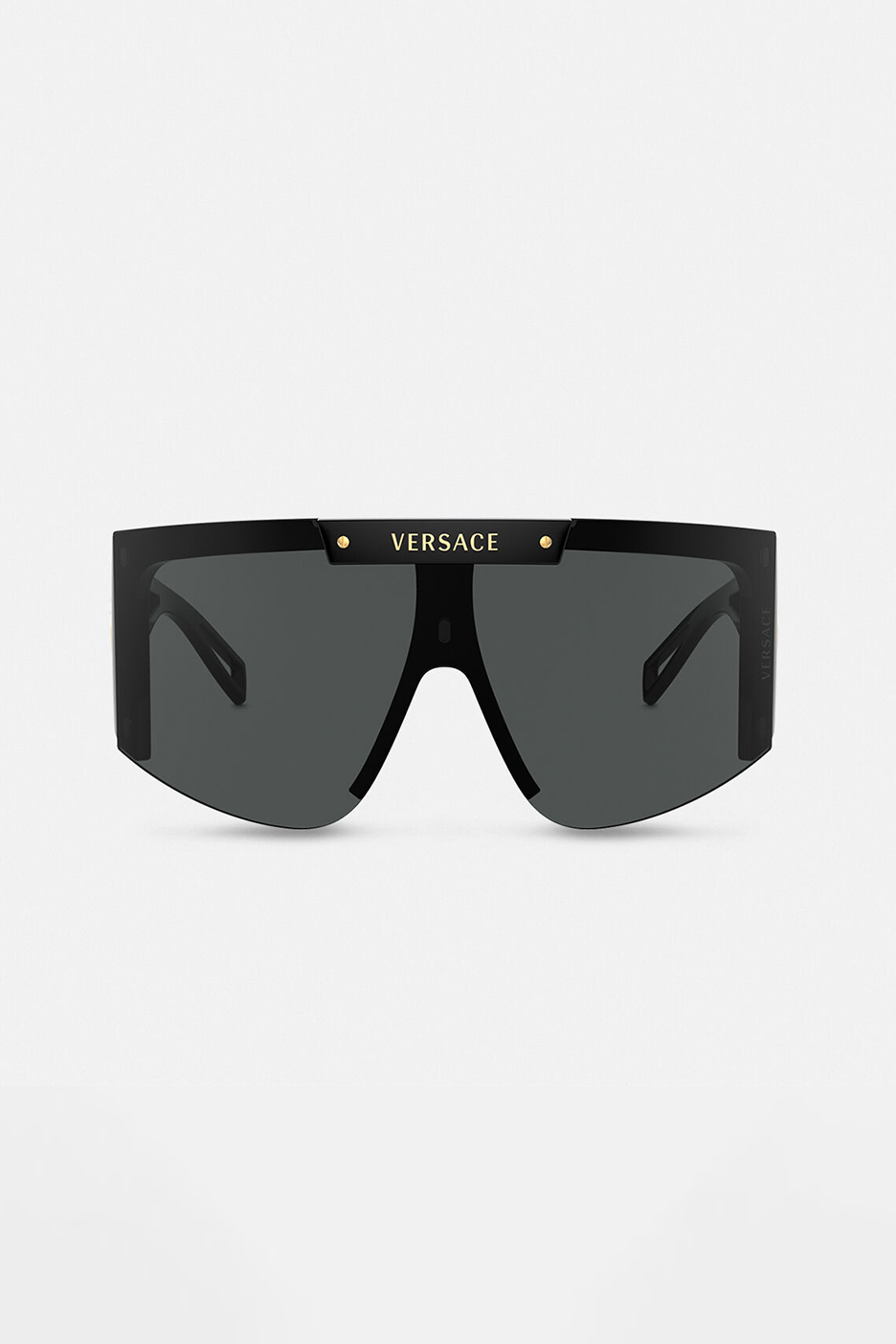 Versace Medusa Icon Shield Sunglasses 