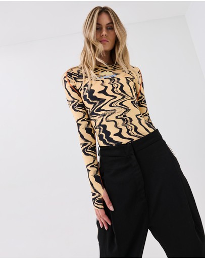 New Wave Long Sleeve Top