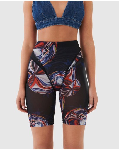 Ksubi X P.E Nation Bike Shorts