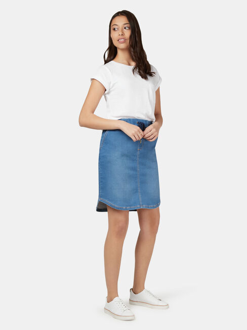 Lulu Luxe Lounge Knee Length Skirt