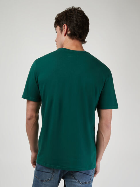 SS Derek Print Crew Tee