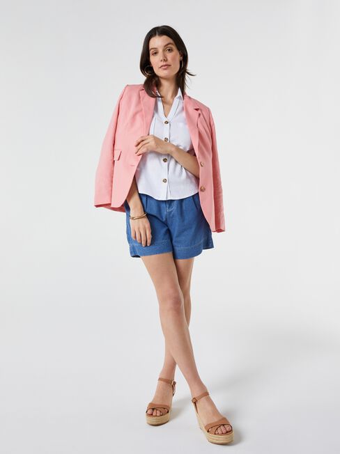 Callie Cropped Shirt