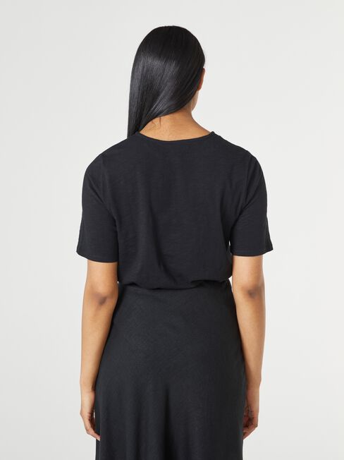 Soho Press Stud Jersey Top