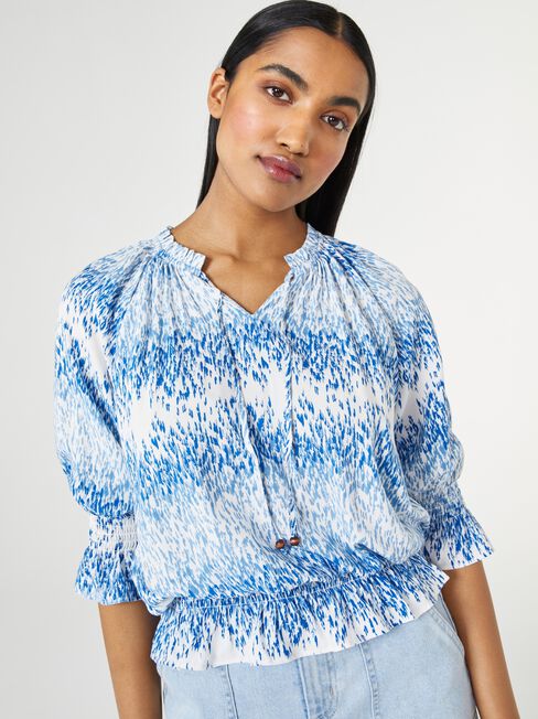 Dixie Tie Neck Blouse