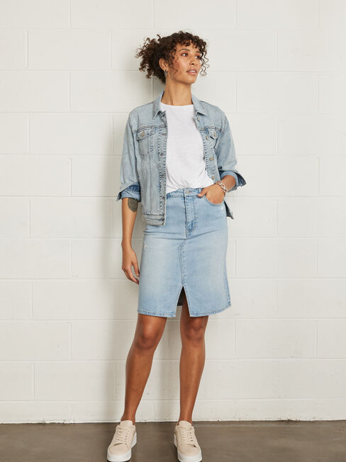 Riley Denim Skirt
