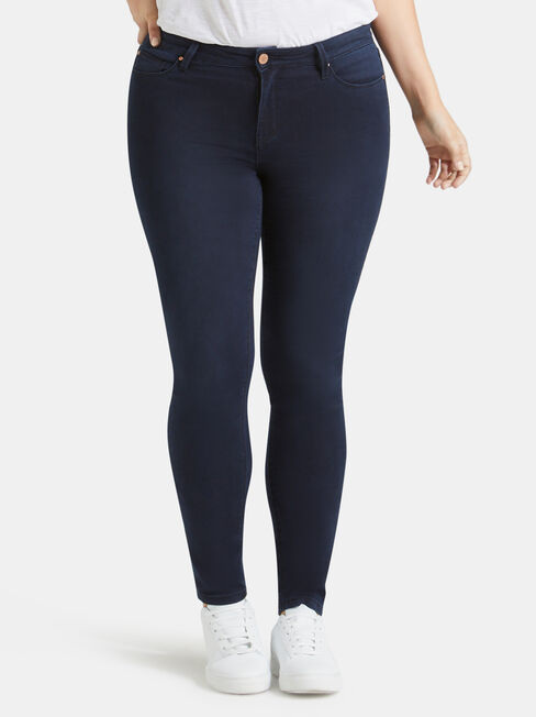 Curve Embracer Skinny Jeans Indigo Ink