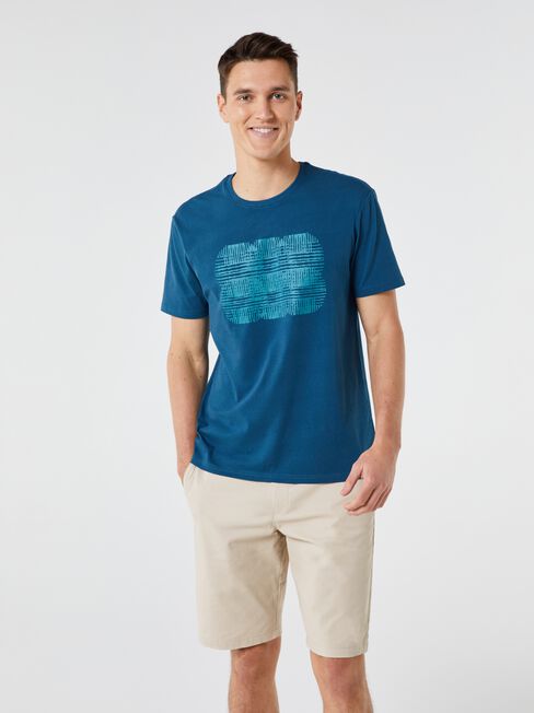 SS Darwin Print Crew Tee