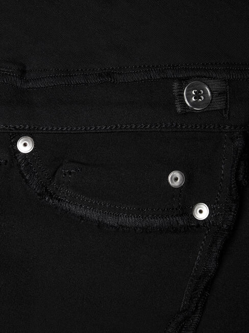 Maternity Skinny Jeans Black Night