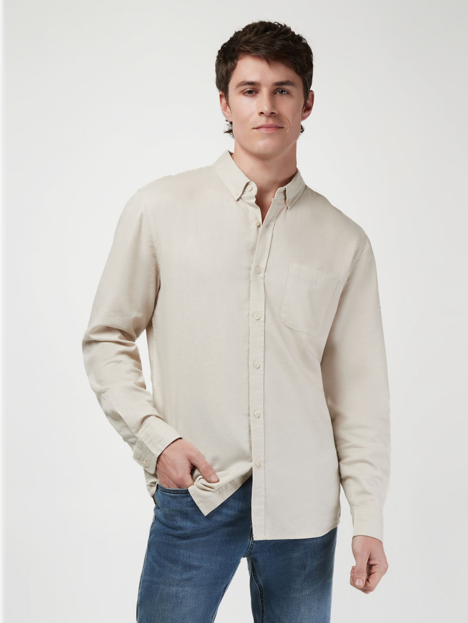 LS Brody Textured Shirt