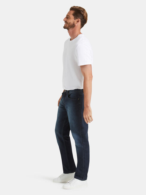 Slim Straight Jeans Storm Indigo
