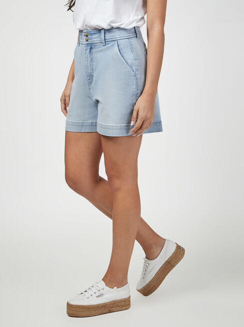 Georgia Tummy Trimmer Denim Short