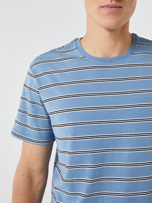 SS Odin Stripe Crew Tee