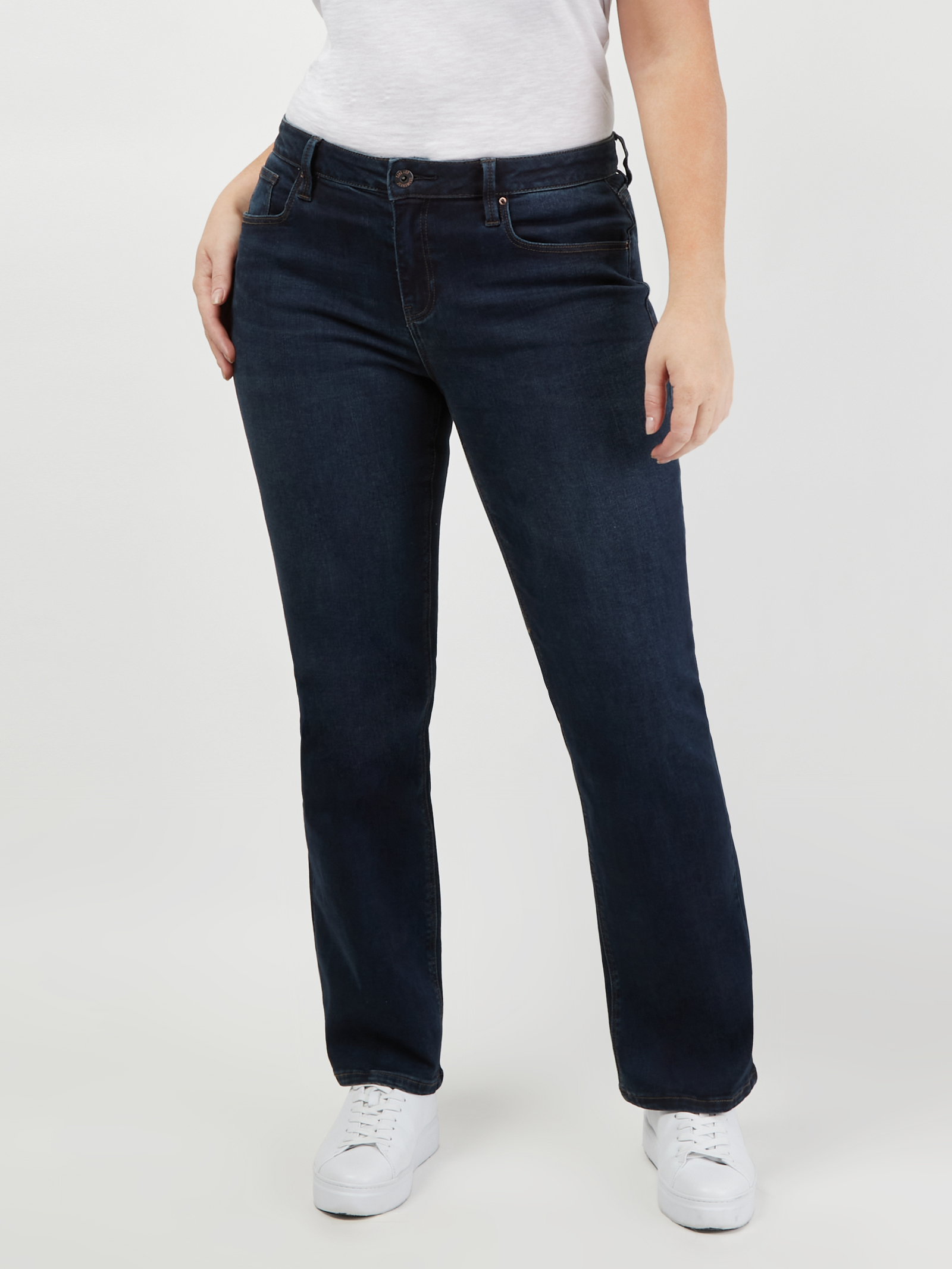 Curve Embracer Bootcut Jeans Midnight Blue