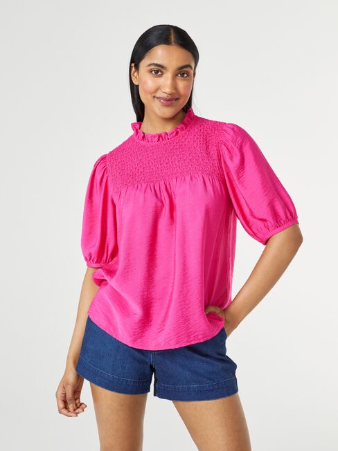 Burtie Puff Sleeve Top