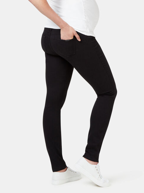 Maternity Skinny Jeans Black Night