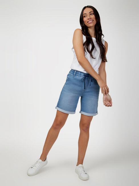 Abbey Luxe Jogger Bermuda Short