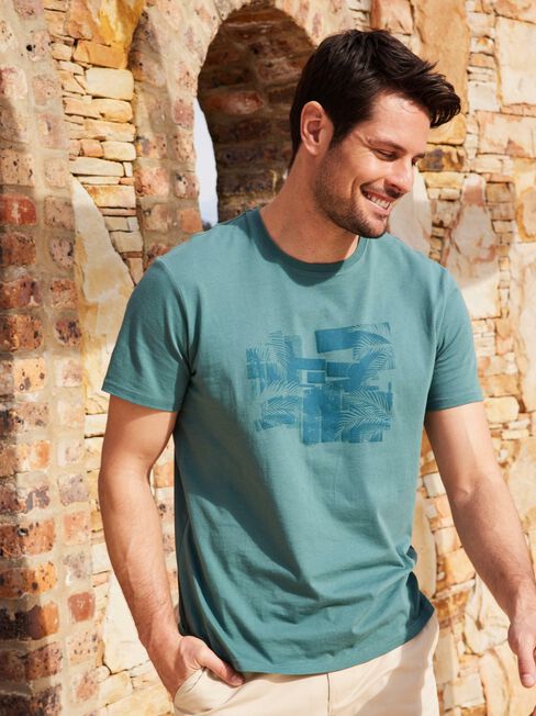 SS Bryson Print Crew Tee