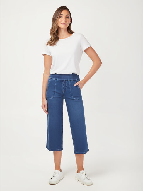 Tessa J-Luxe Wide Leg Jeans