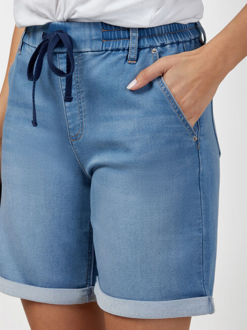 Abbey Luxe Jogger Bermuda Short