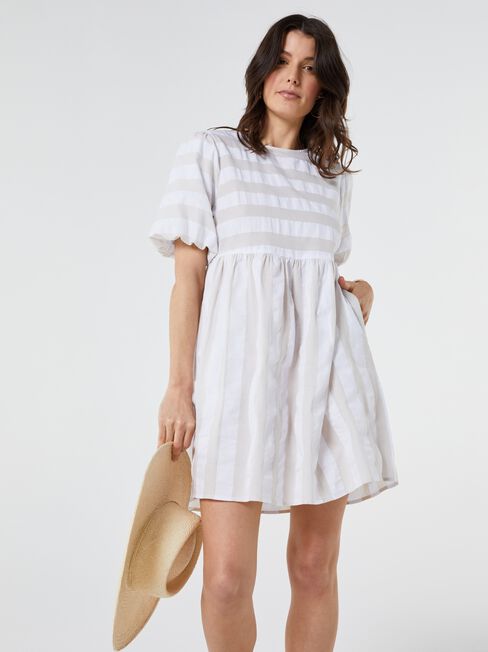 Arabella Bubble Sleeve Dress