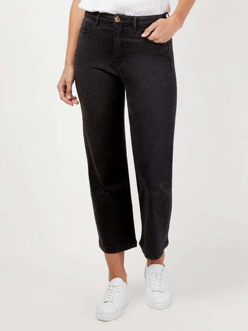Kelly Wide Leg Crop Jeans