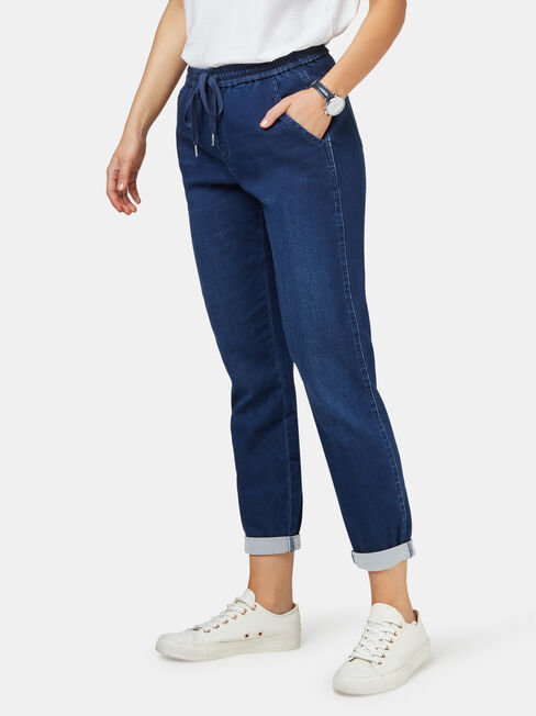 Amy J-Luxe Jogger Dark Indigo