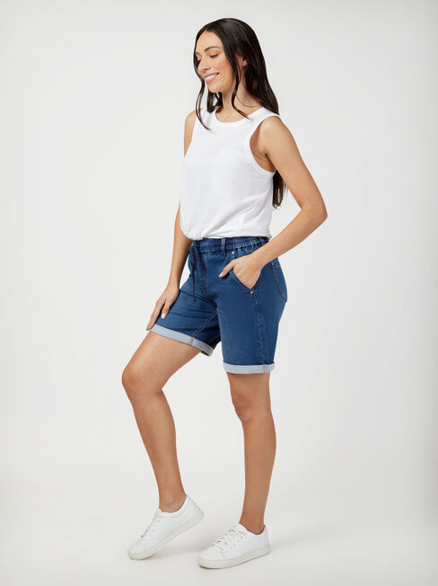 Abbey Luxe Jogger Bermuda Short