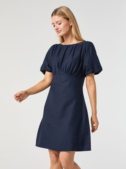 Poppy Puff Sleeve Dress