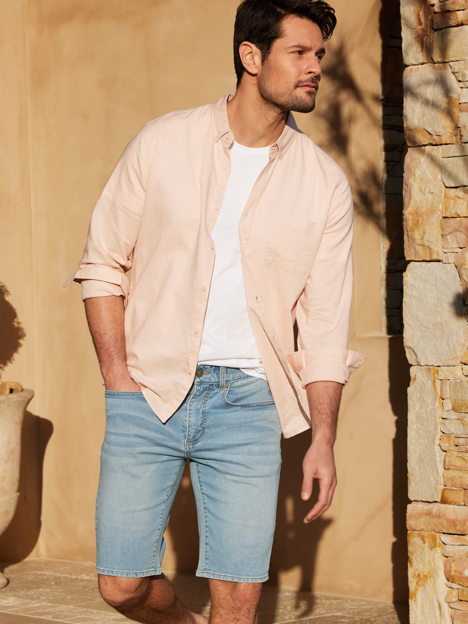 LS Brody Textured Shirt