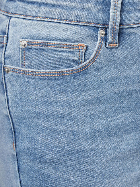 Kara Mid Waisted Skinny Capri