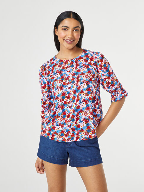 Cami Printed Blouse
