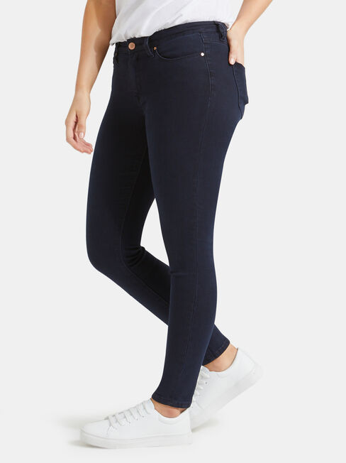 Curve Embracer Skinny Jeans Indigo Ink
