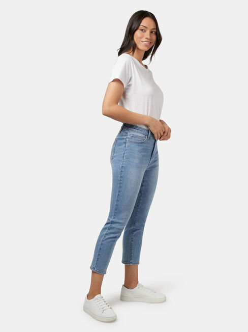 Kara Mid Waisted Skinny Capri