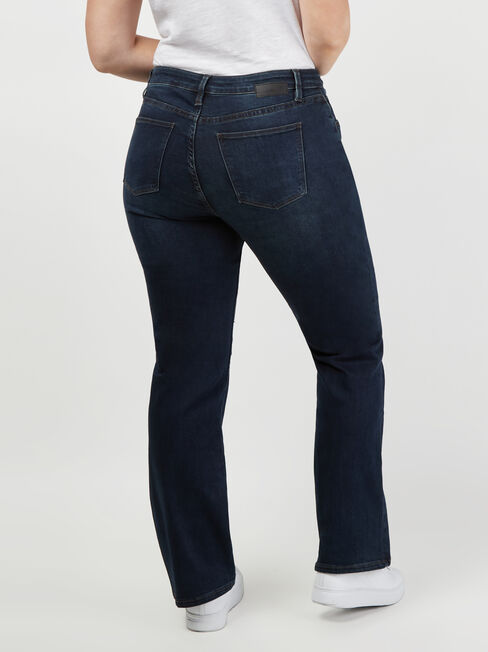 Curve Embracer Bootcut Jeans Midnight Blue