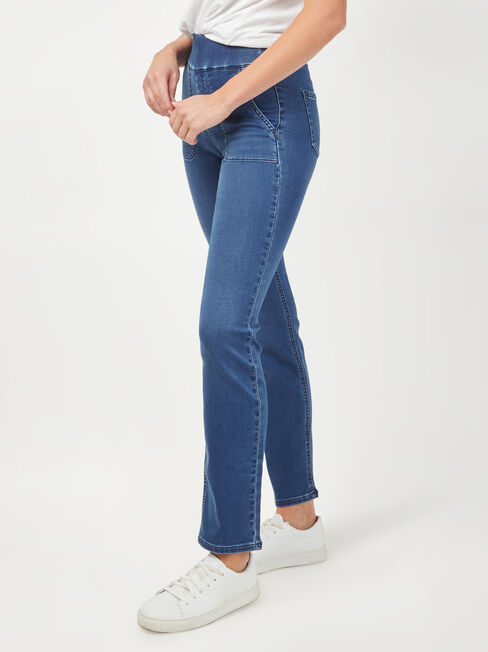 Tessa Luxe Slim Straight Jeans