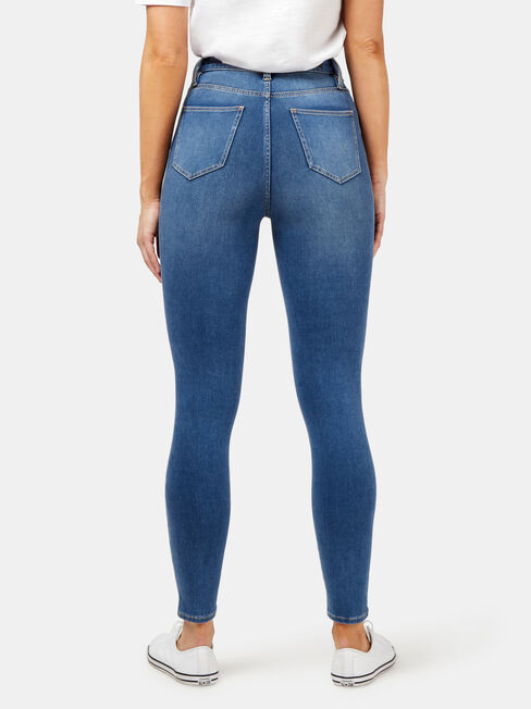 Freeform 360 Contour High Waisted Skinny 7/8 Jeans True Blue