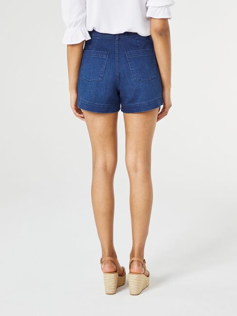 Georgia Tummy Trimmer Denim Short