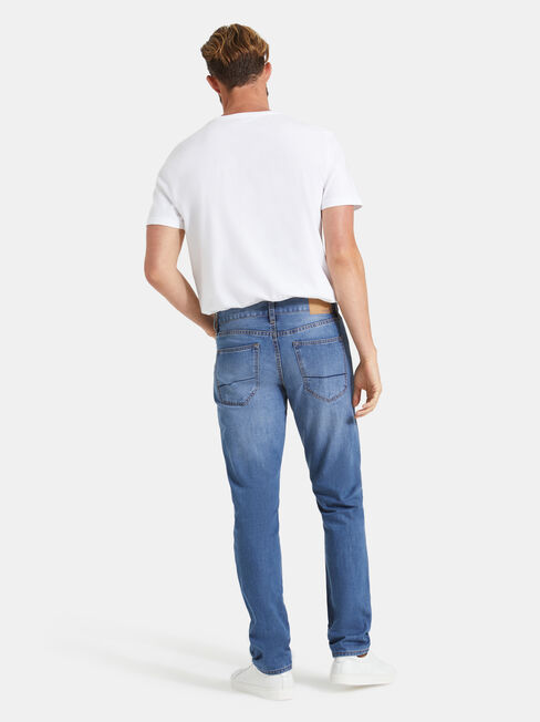 Slim Straight Jeans Mineral Blue