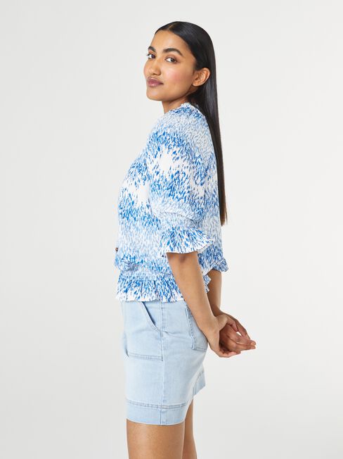 Dixie Tie Neck Blouse