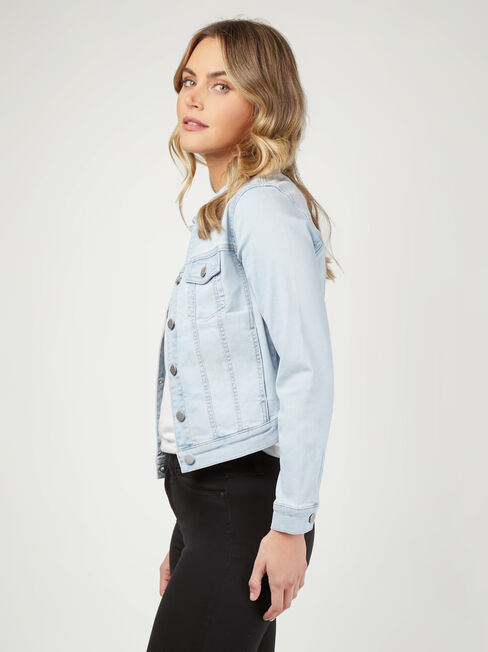 Classic Stretch Denim Jacket