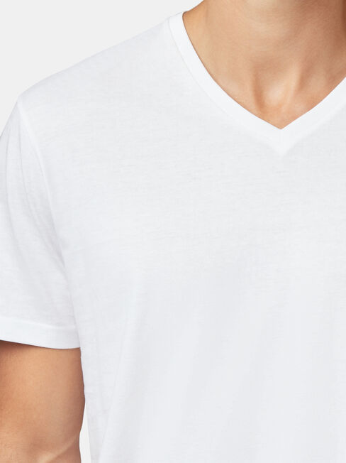 Basic Short Sleeve V-Neck Tee