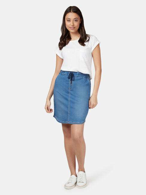 Lulu Luxe Lounge Knee Length Skirt