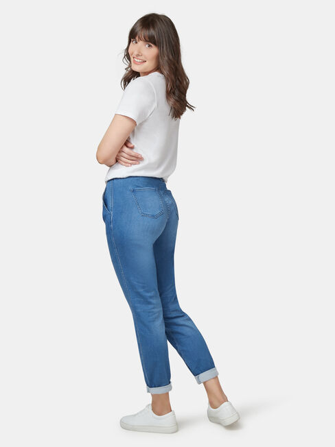 Amy J-Luxe Jogger Light Indigo