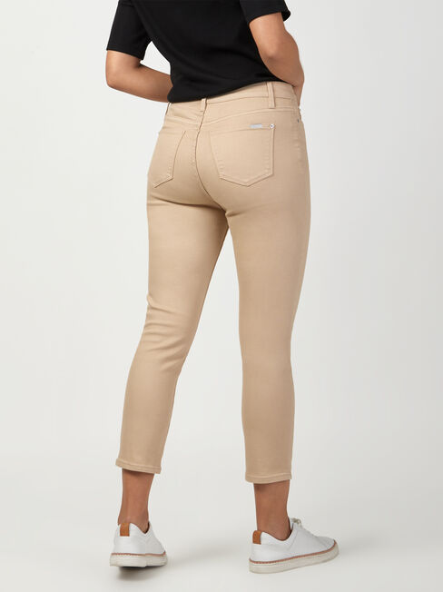 Kara Mid Waisted Skinny Capri